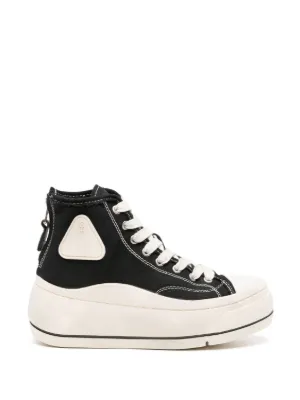 R13 Flatform high-top Sneakers | Black | FARFETCH