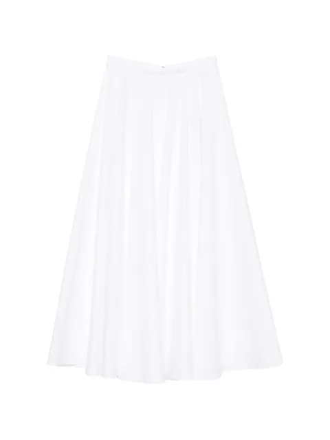 Givenchy A-line pleated midi skirt