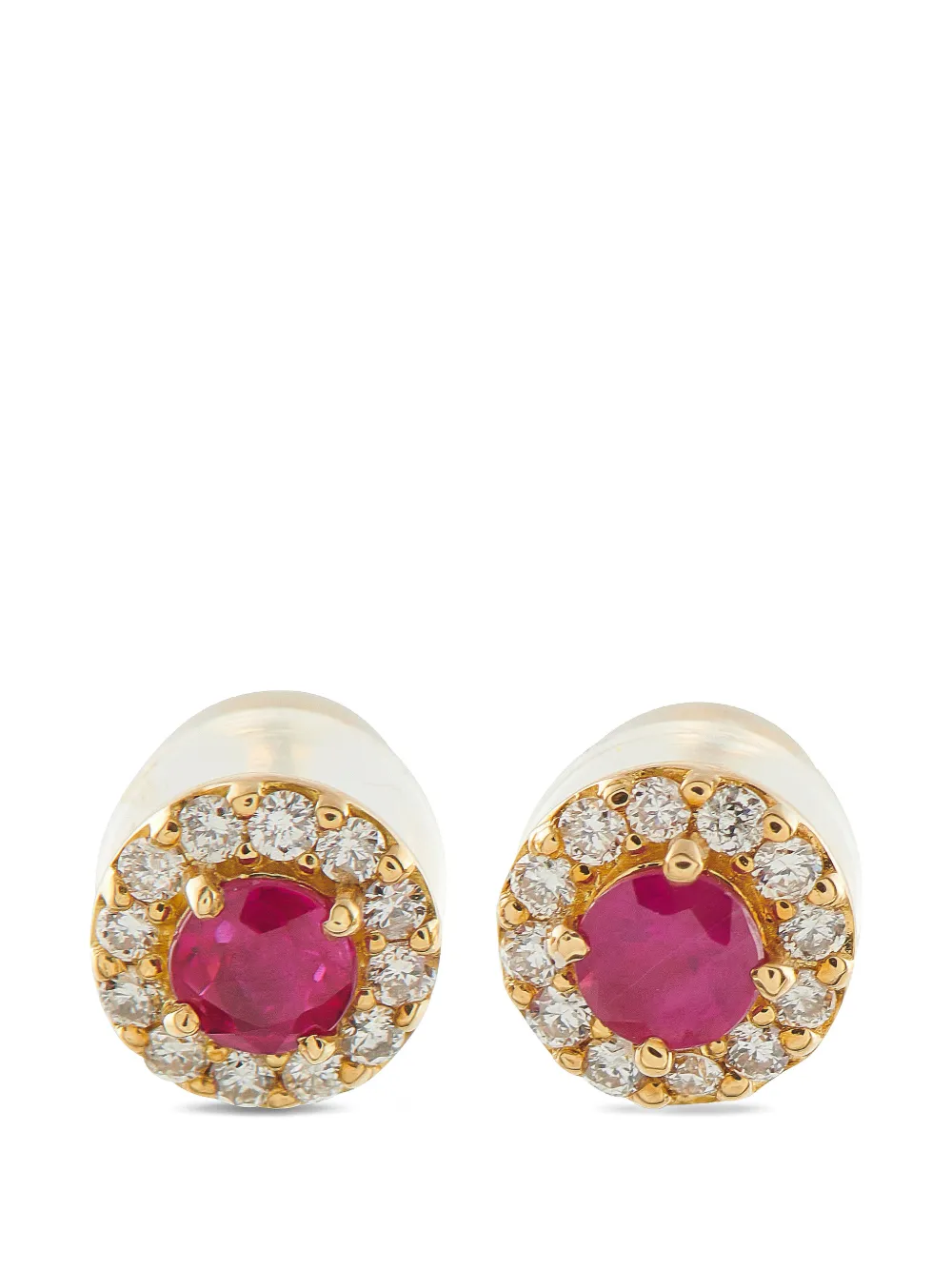 LB Exclusive ruby and diamond earrings - Oro
