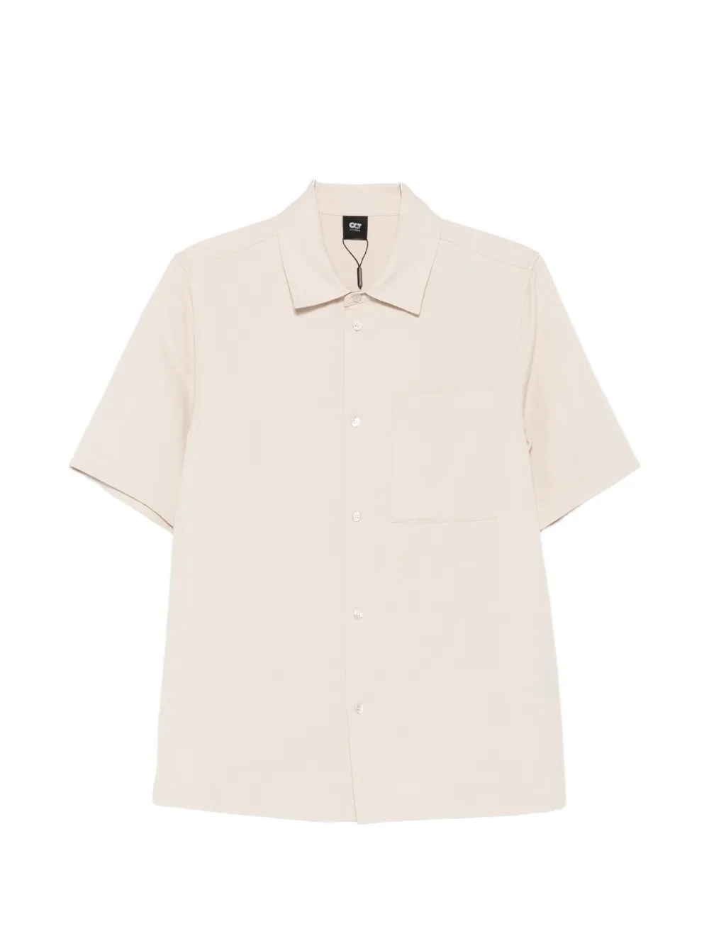 Alphatauri short-sleeve chest-pocket shirt - Toni neutri