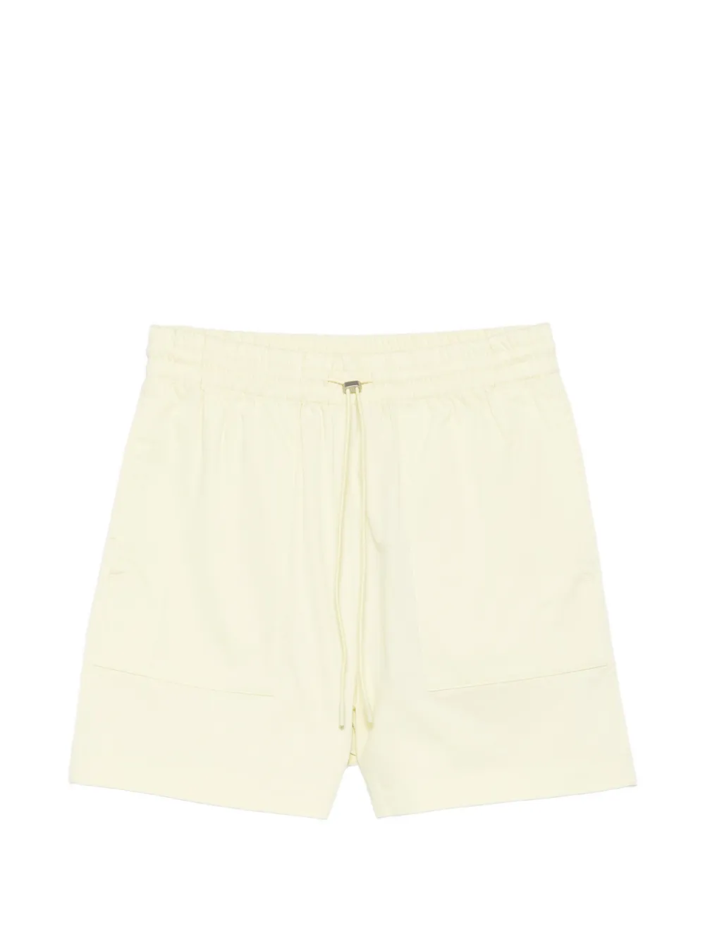 Alpha Tauri Elasticated-waistband Shorts In Yellow