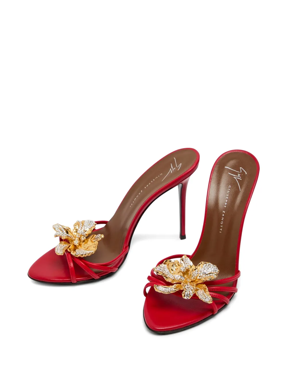 Giuseppe Zanotti Clandestino sandalen Rood