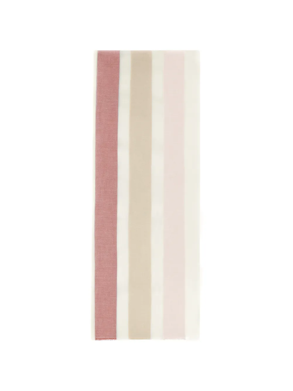 Paul & Shark Gestreepte sjaal Beige