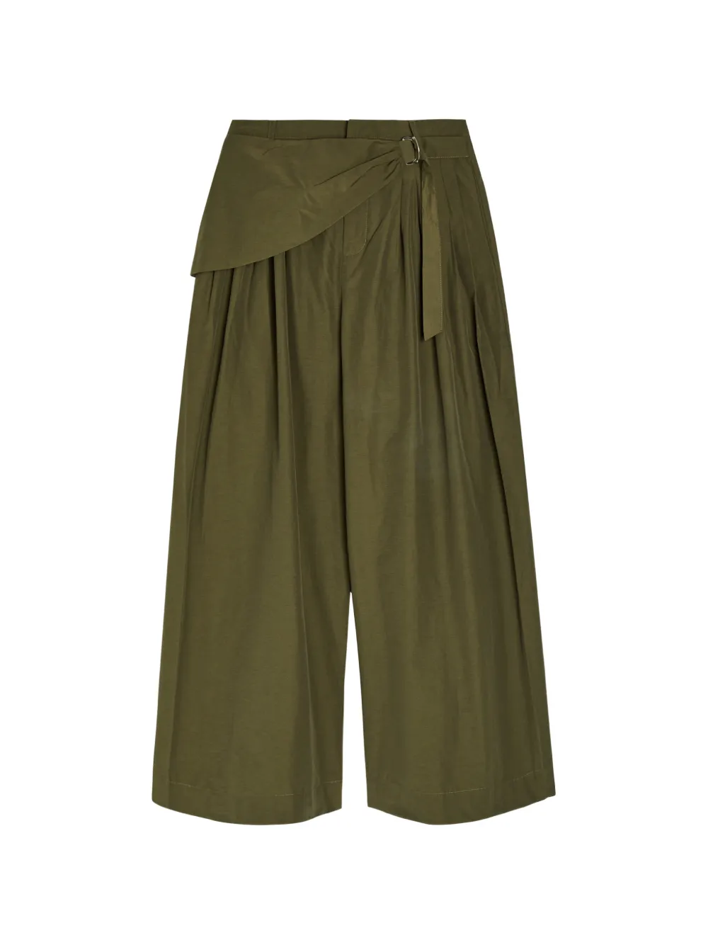 DAMSON MADDER Fabia pleated draped trousers - Verde
