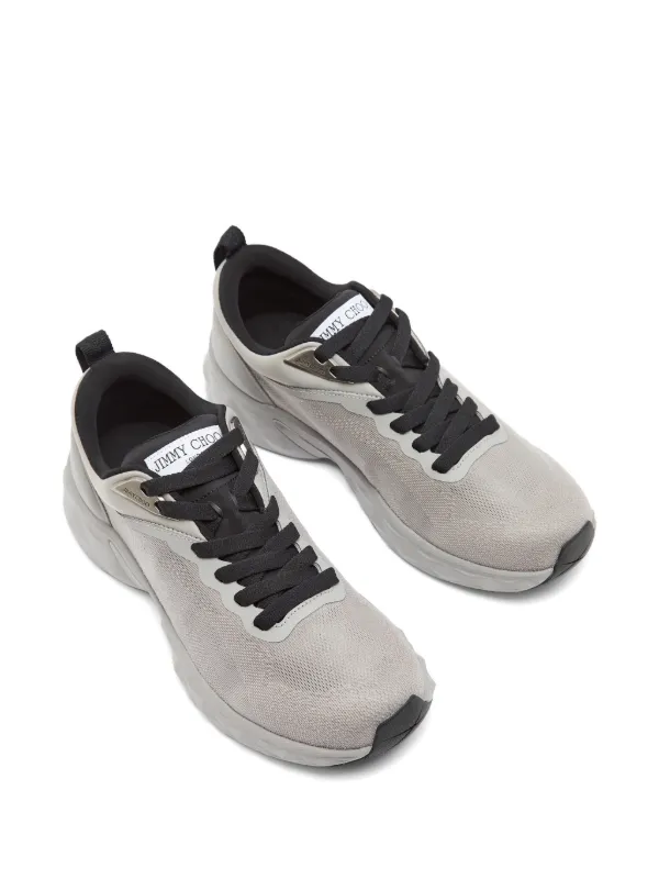 Jimmy Choo ダブディテール スニーカー | グレー | FARFETCH JP