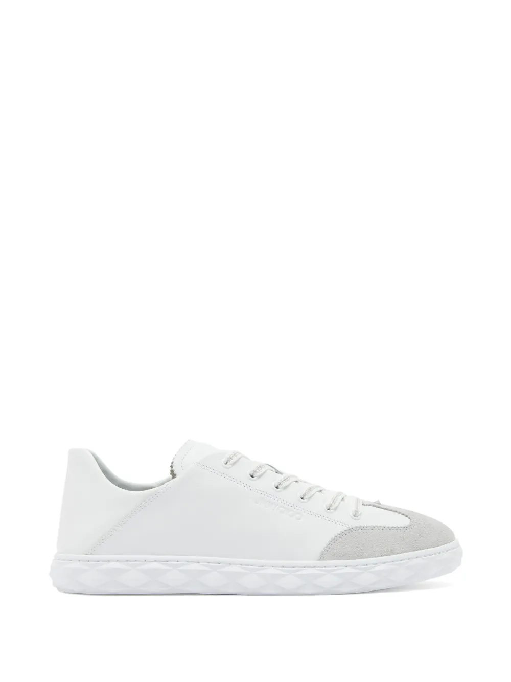 Jimmy Choo Diamond Flex lace-up sneakers - Bianco