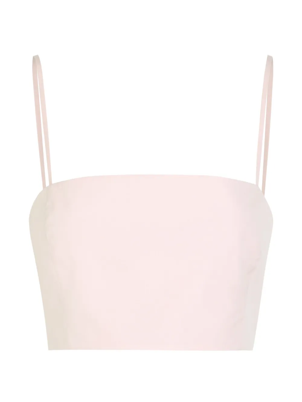 Gabriela Hearst Nadir cropped top - Rosa
