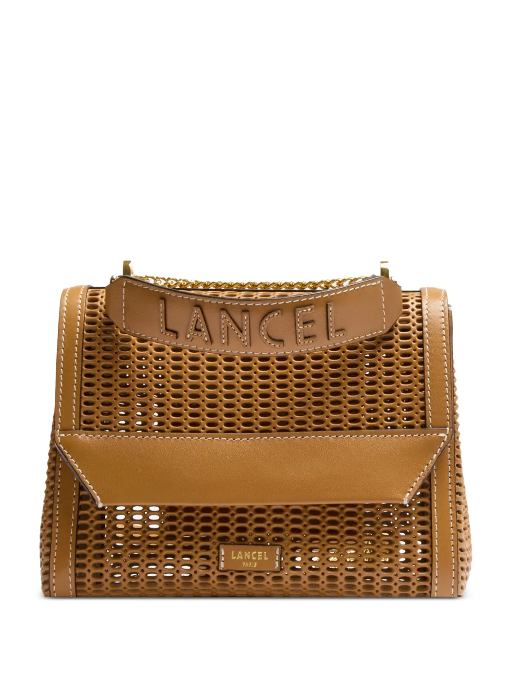 Lancel medium Ninon de Lancel perforated shoulder bag - Toni neutri