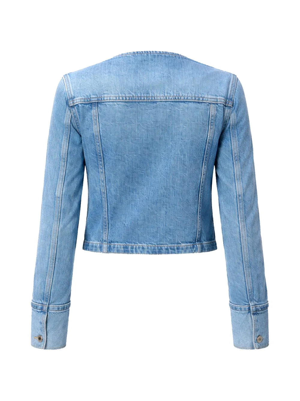 PAIGE Dean denim jack Blauw
