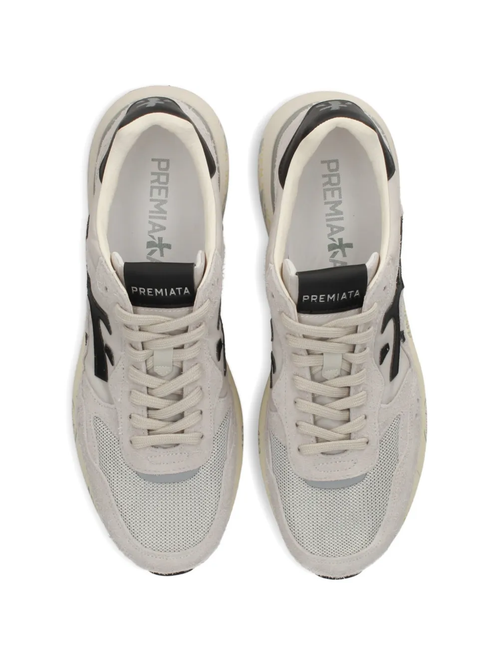 Premiata Mick suède sneakers Grijs