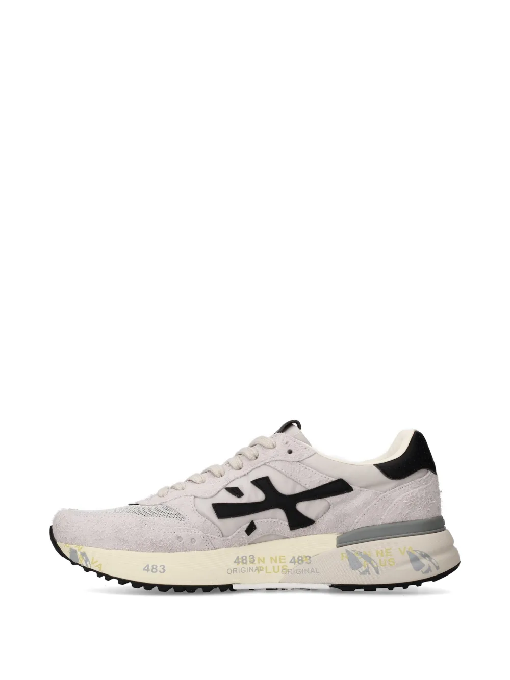 Premiata Mick suède sneakers Grijs