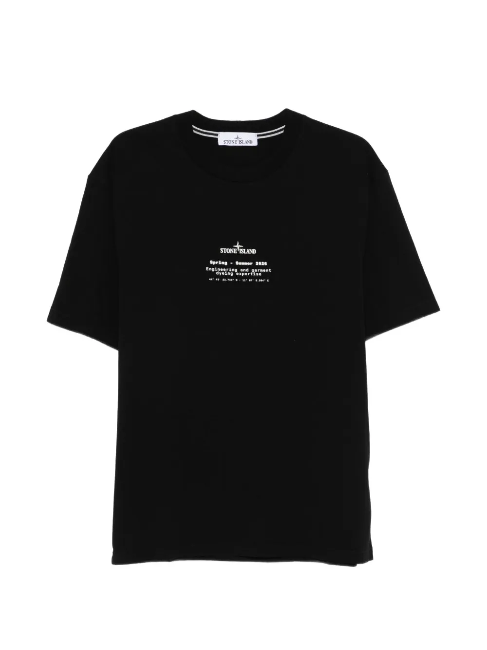 Stone Island graphic T-shirt - Nero