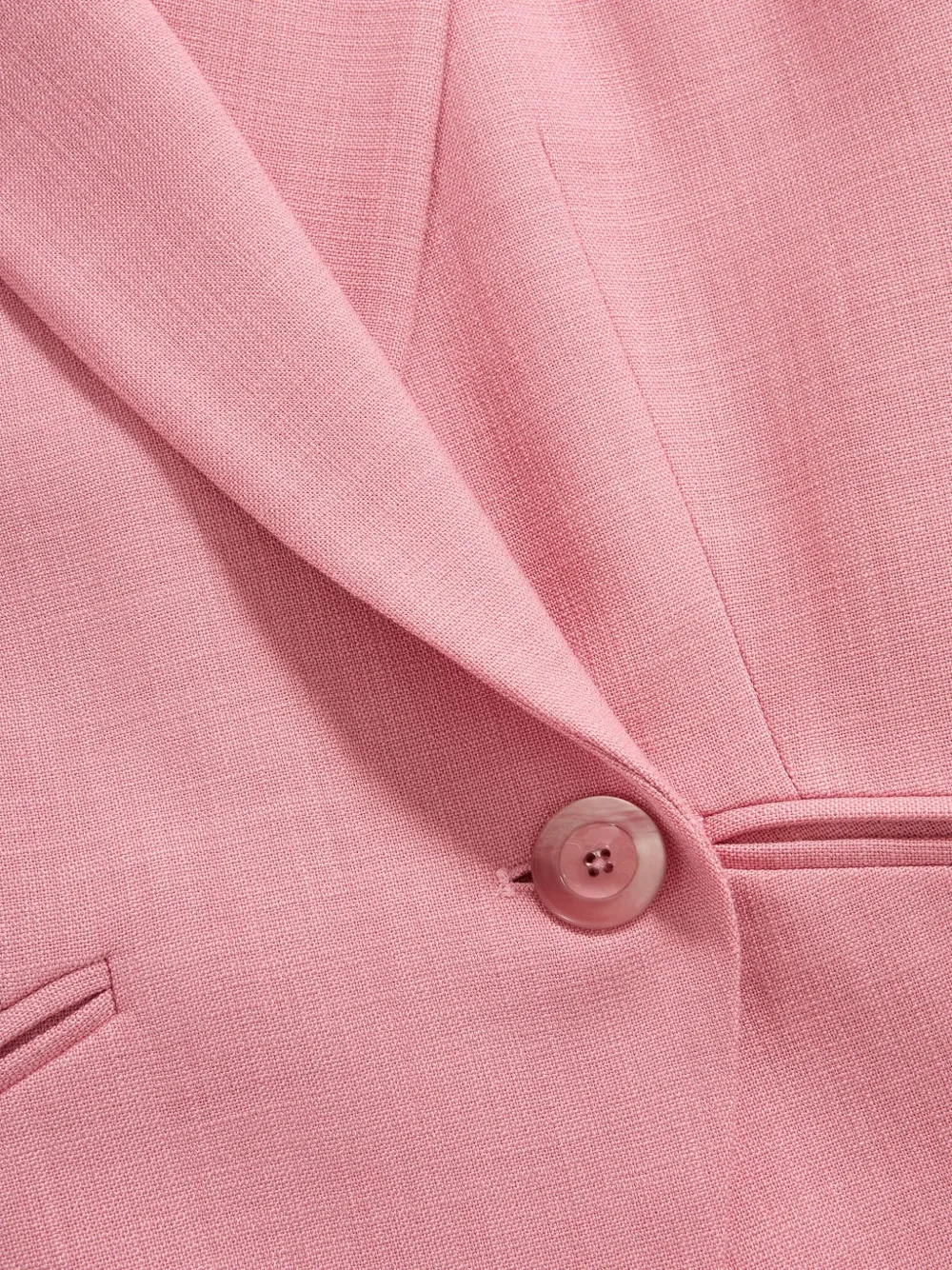 Veronica Beard Ciel button-up gilet Roze