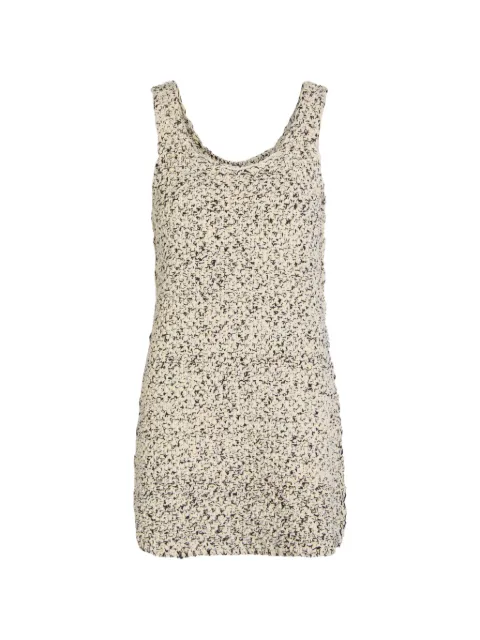 LIBEROWE vestido corto entretejido