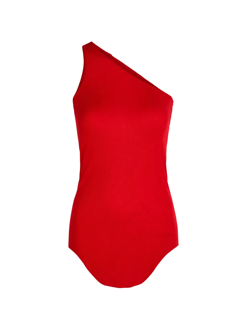 Rick Owens Lilies one-shoulder top - Rosso