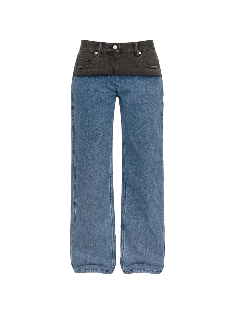 3.1 Phillip Lim two-toned jeans - Blu