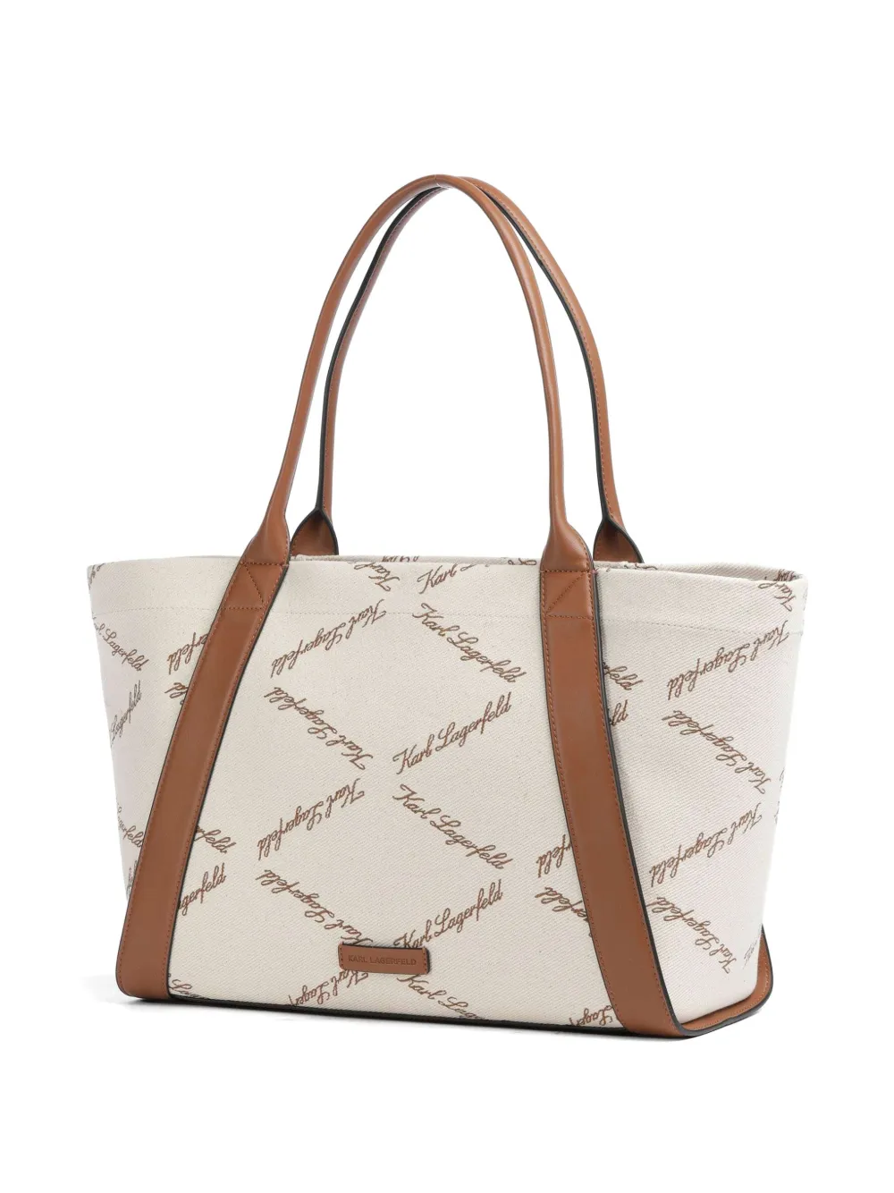 Karl Lagerfeld K Ville medium schoudertas Beige