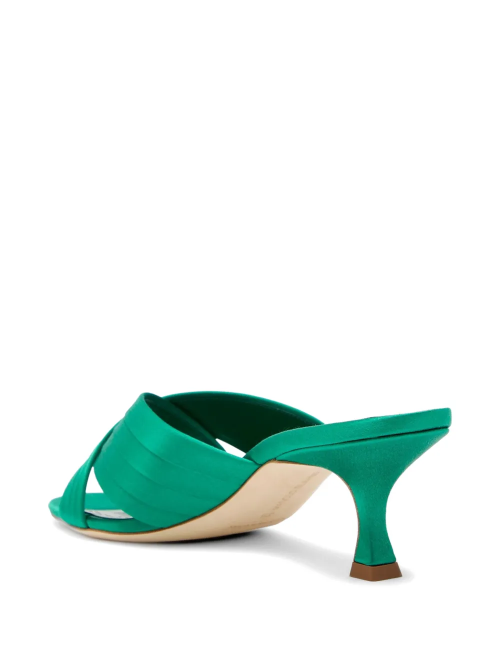 Manolo Blahnik Vieramul sandalen Groen