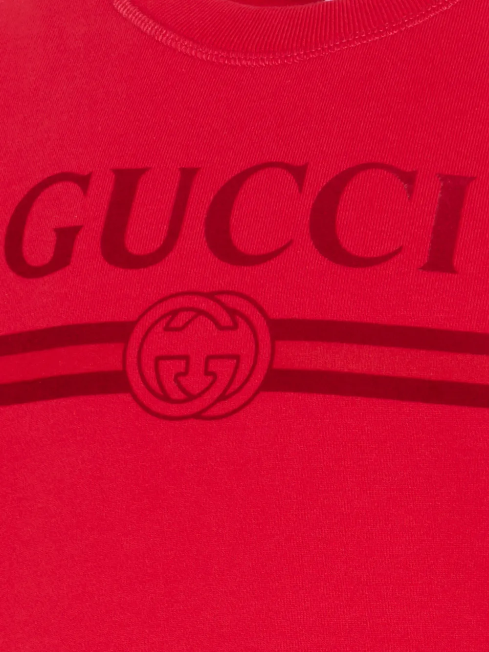  Gucci Kids Cotton Sweatshirt - Red 