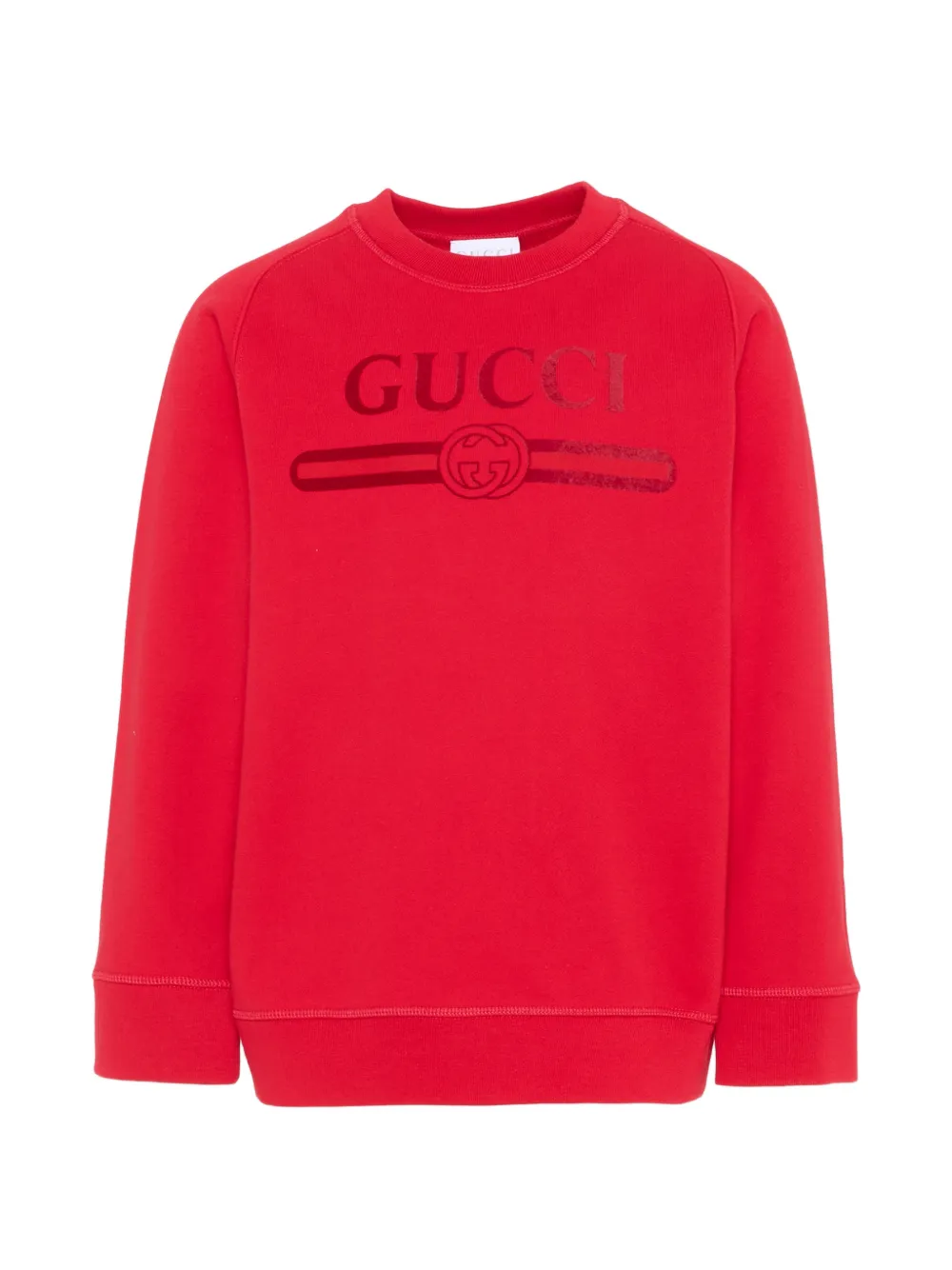 Gucci Kids cotton sweatshirt - Rot