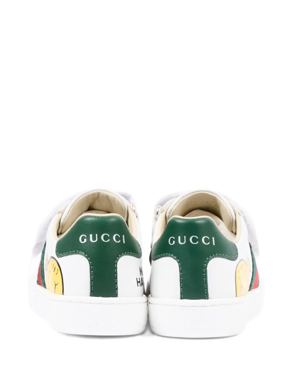 Gucci Kids Sneakers met print Wit