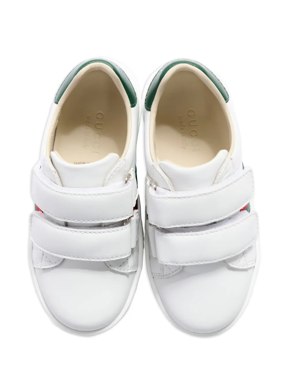 Gucci Kids Sneakers met print Wit