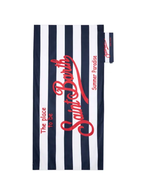 MC2 Saint Barth Kids Aidan striped beach towel