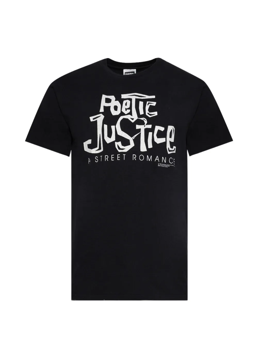 EARTHLING VIP Poetic Justice T-shirt - Nero