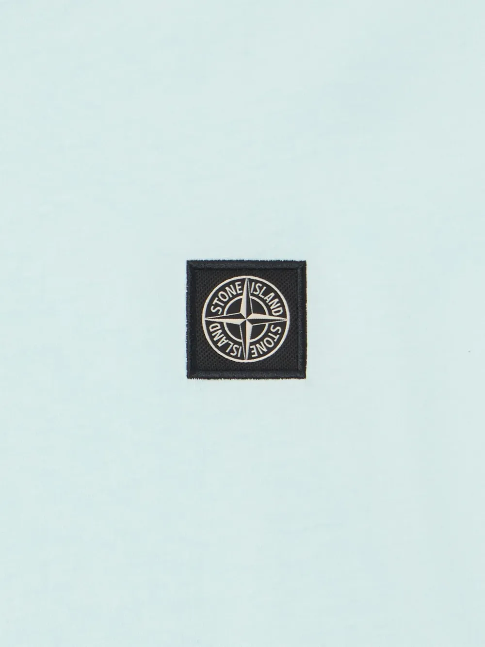Stone Island Junior T-shirt met Compass-logopatch Blauw