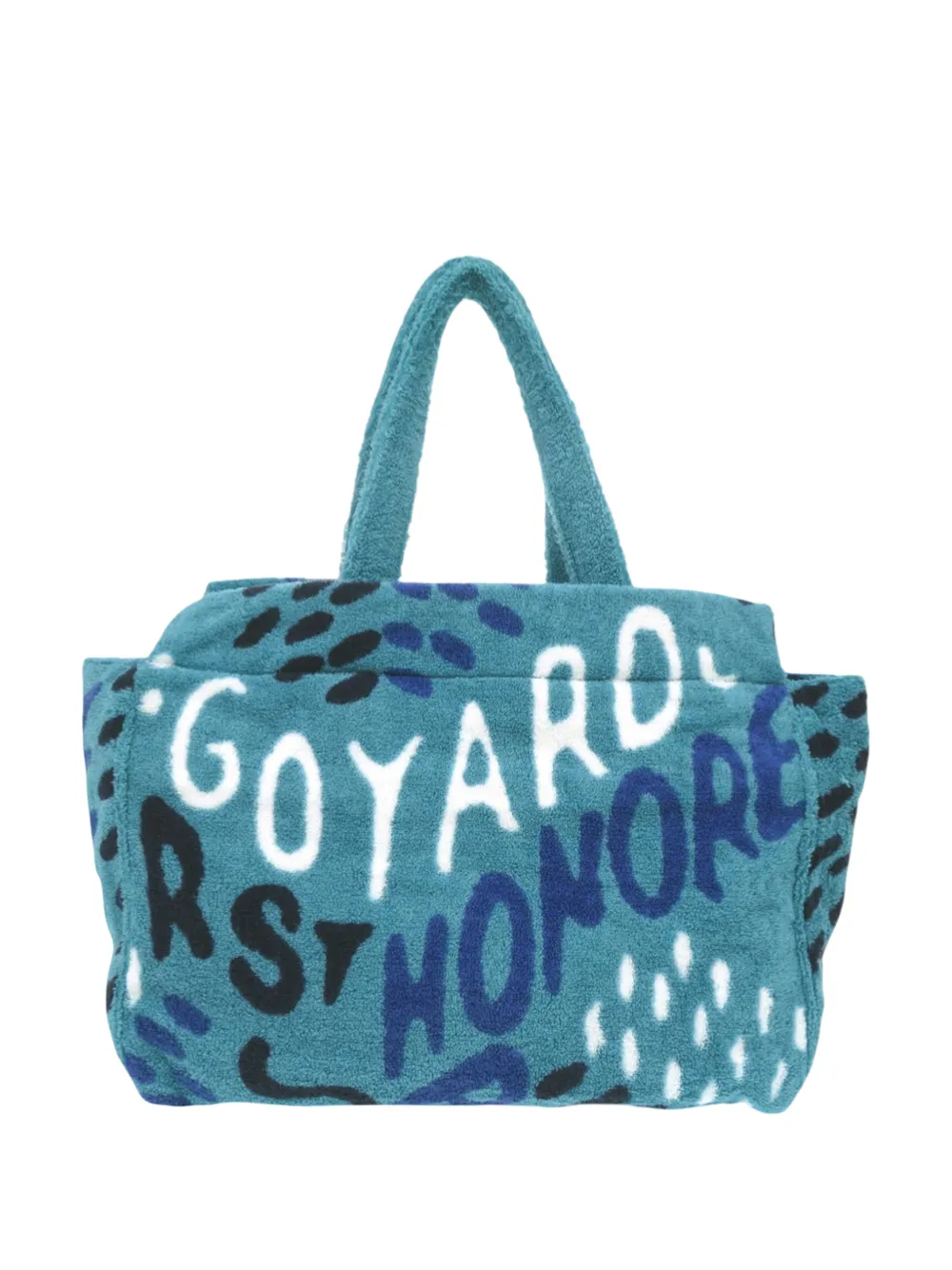 Goyard Pre-Owned 2025 Terry Eponge tote bag - Blu