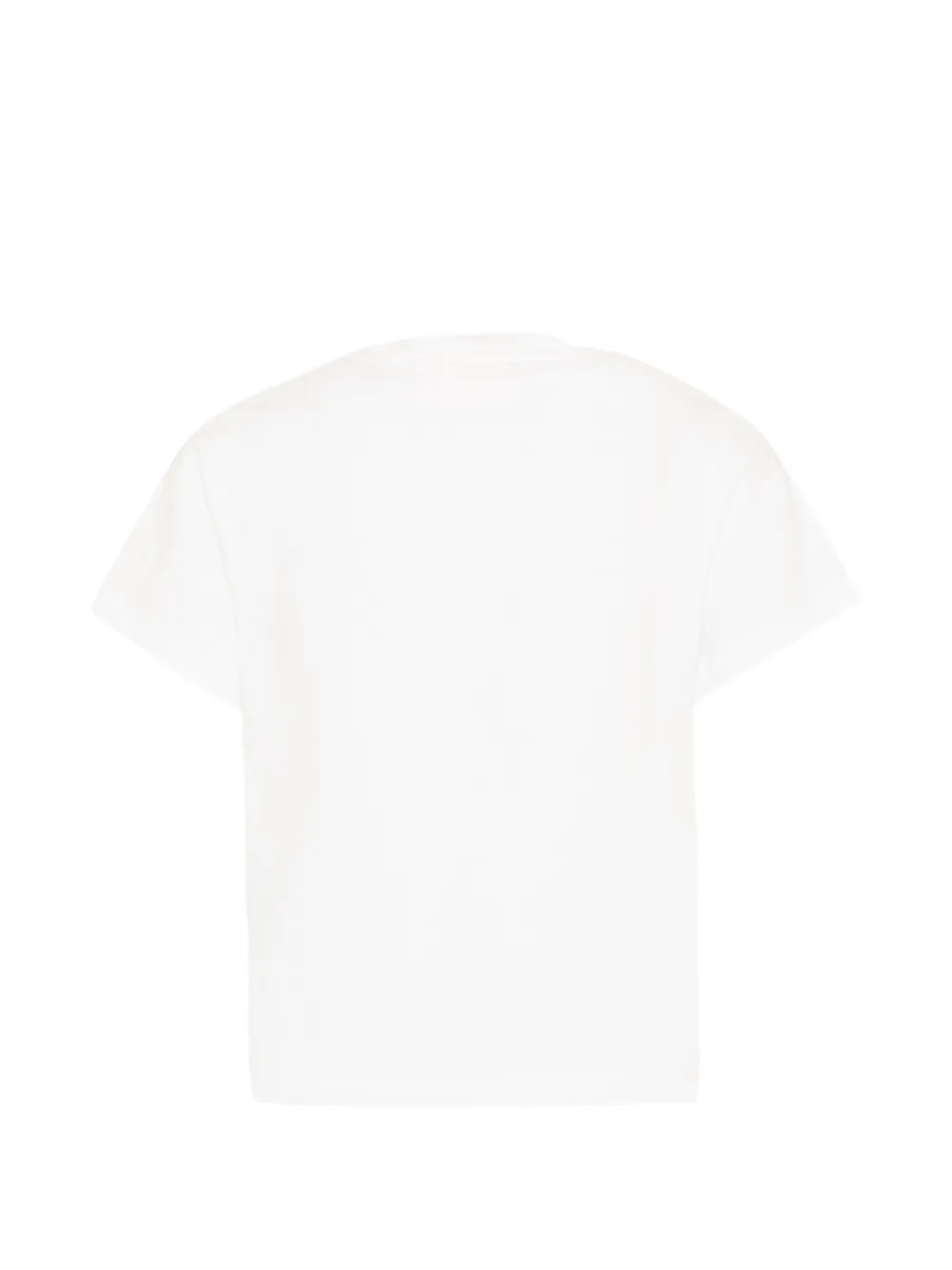 MC2 Saint Barth Kids Elly T-shirt met luipaardprint Wit