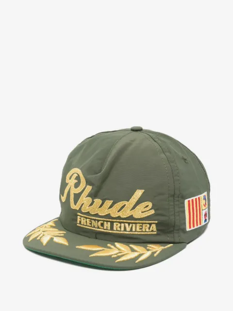 RHUDE gorra de béisbol bordada
