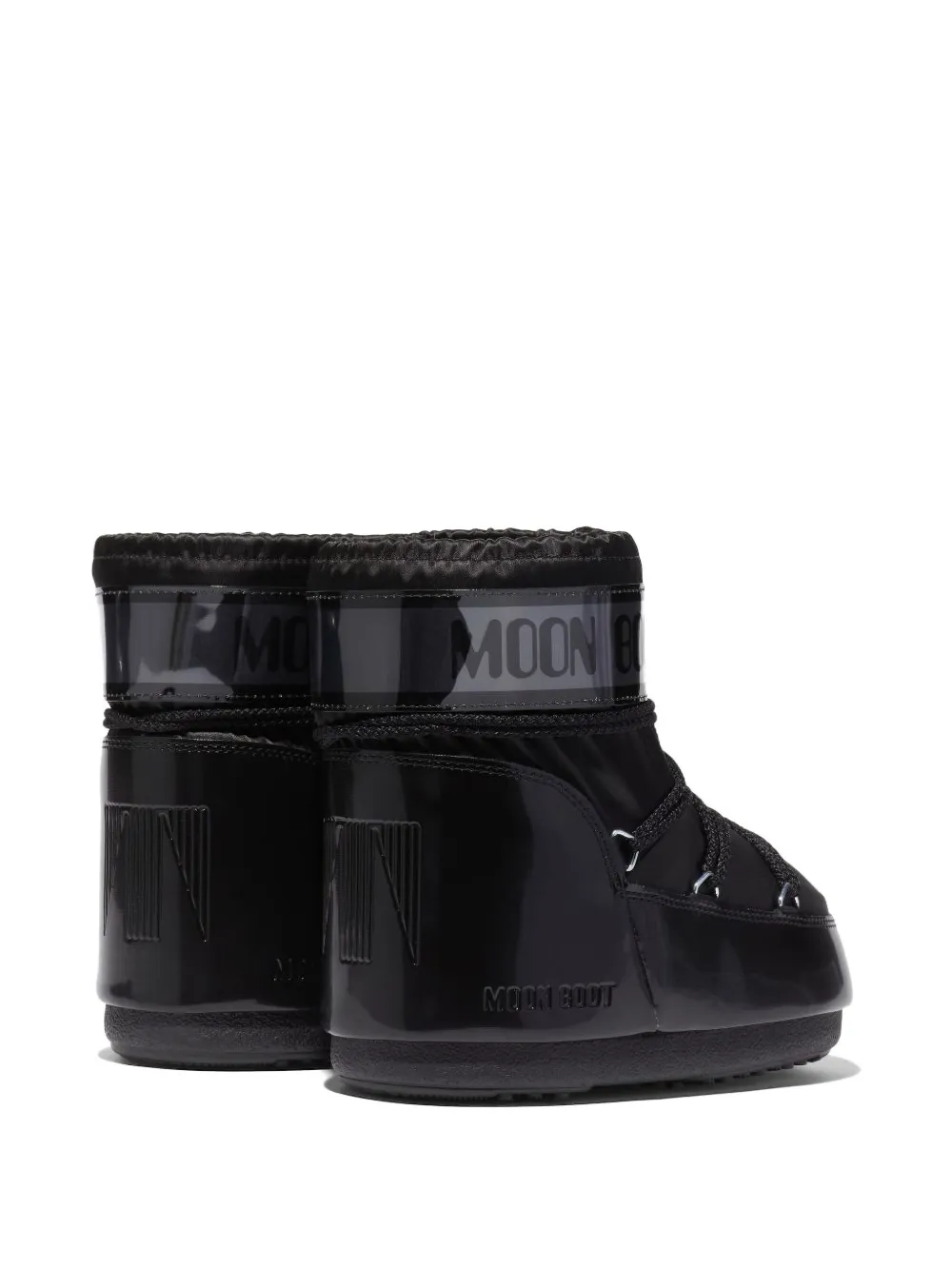 Moon Boot logo boots Zwart