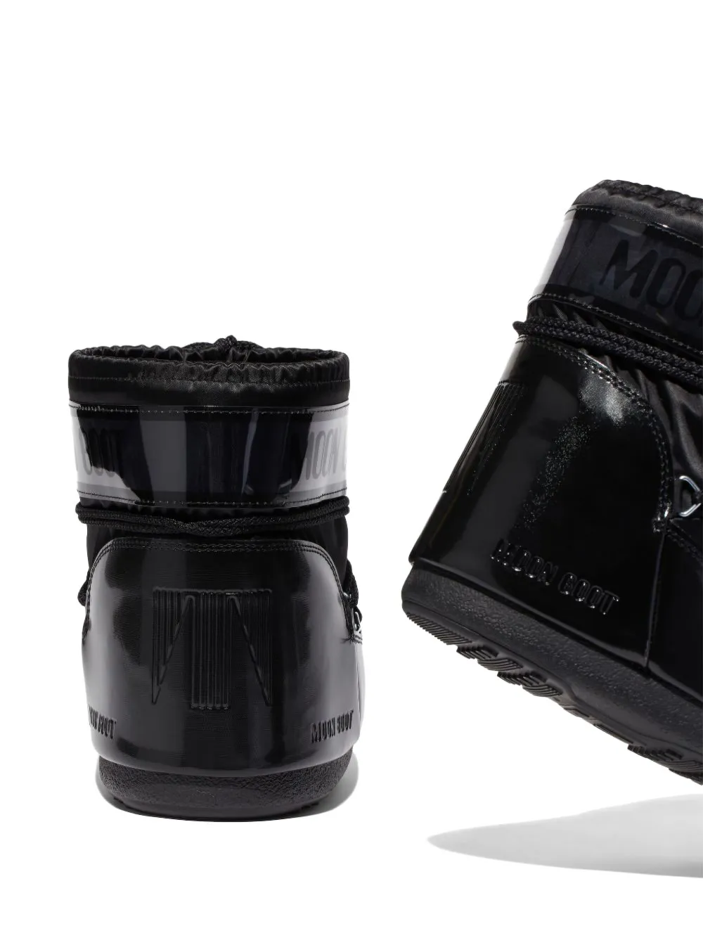 Moon Boot logo boots Zwart