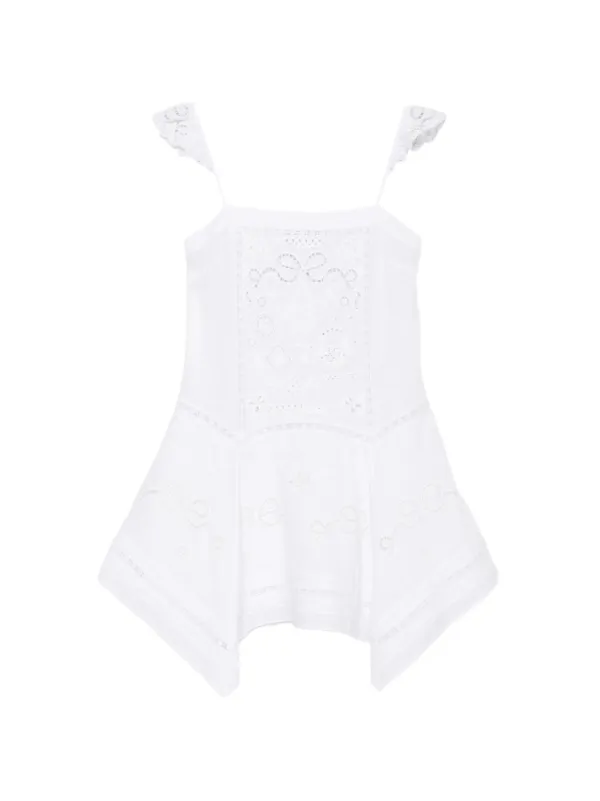 self portrait lace trim mini dress self-portrait - Black Lace Trim Knit Mini Dress