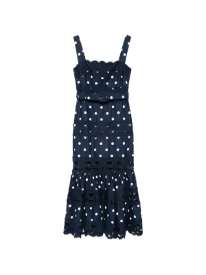 sachin and babi light blue dress Self-Portrait Tiered Chiffon Midi Dress In Blue - 40% Off