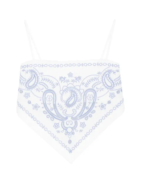 Self-Portrait tie top