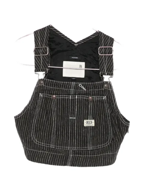 R13 pinstripe overalls