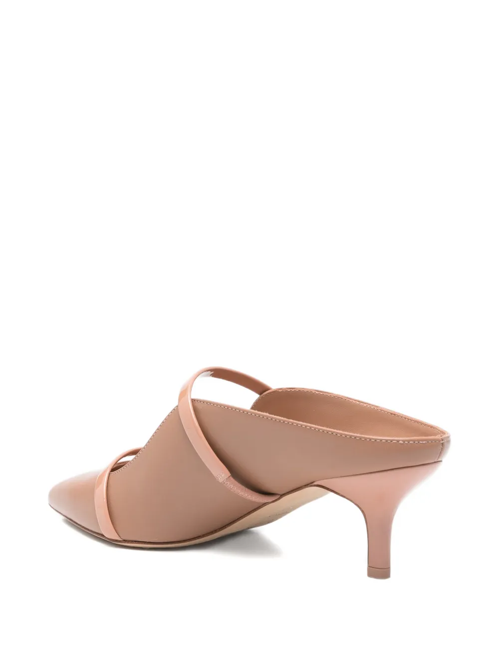 Malone Souliers Maureen pointed straps mules Beige