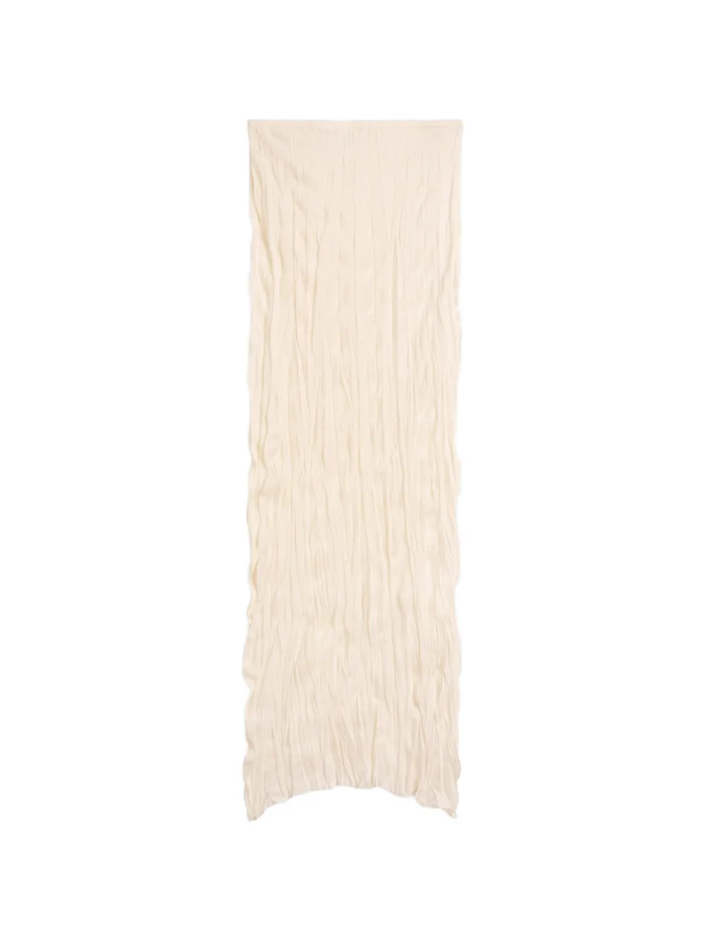 TOTEME Gekreukte midi-rok Beige