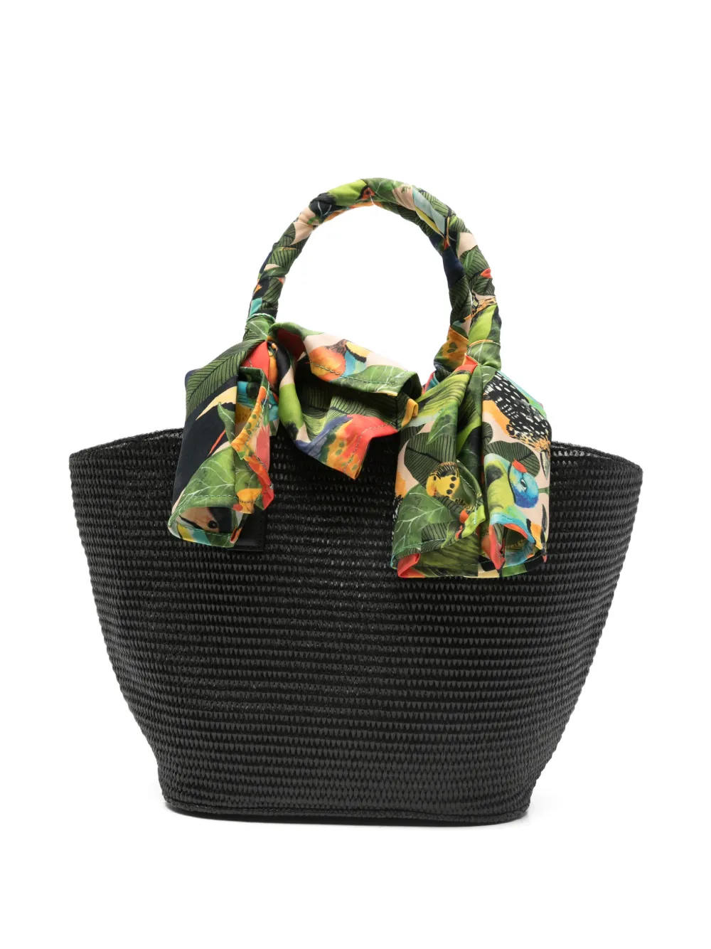 FARM Rio printed handle tote bag - Nero