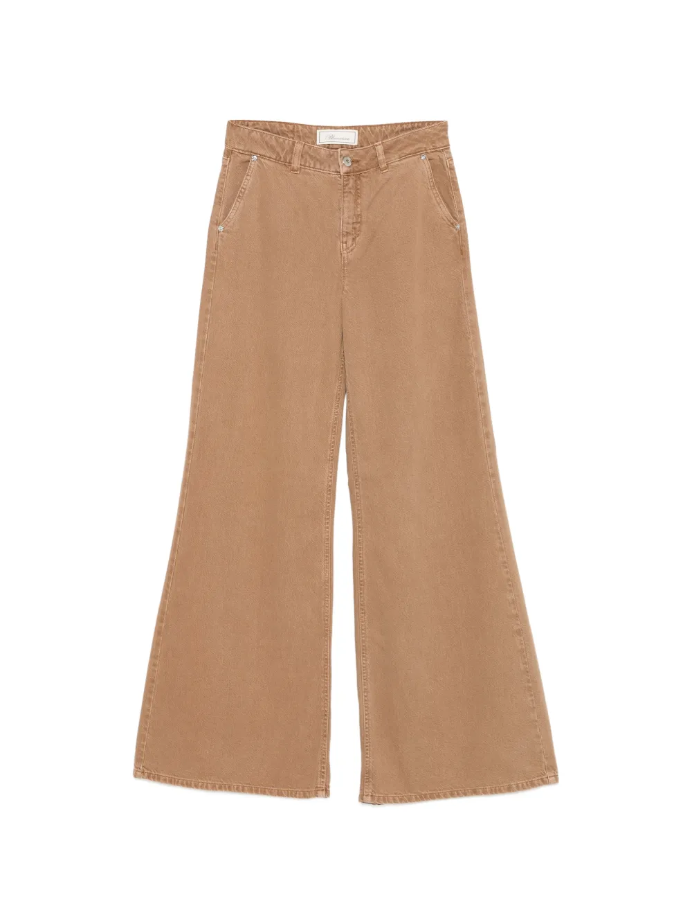 Blumarine wide-leg jeans - Marrone