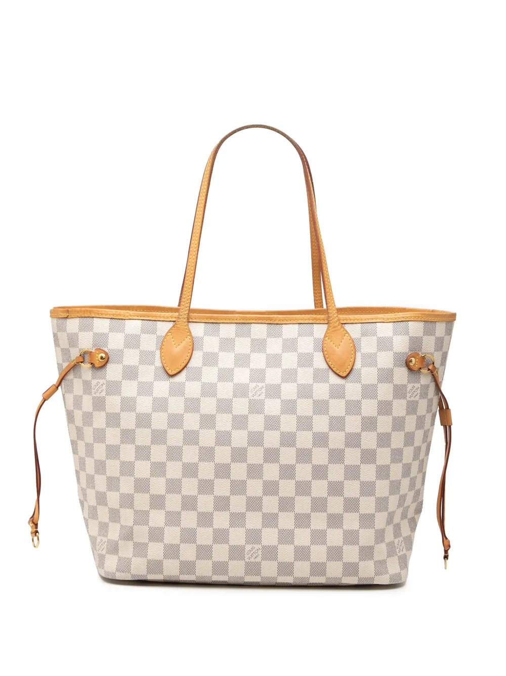 Louis Vuitton Pre-Owned 2010 Damier Azur Neverfull MM tote bag - Bianco
