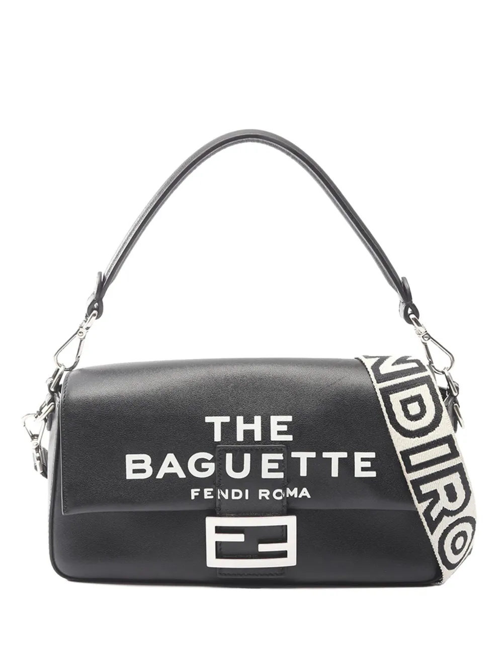 Fendi Pre-Owned 2010-2025 X Marc Jacobs The Baguette satchel - Nero