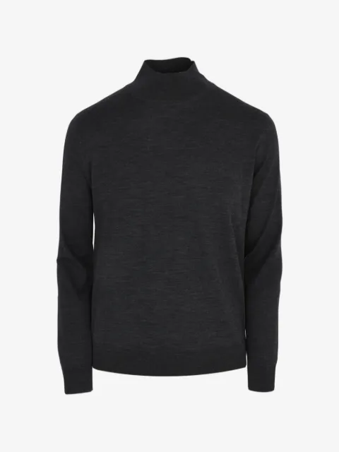 Luciano Barbera high-neck fine-knit sweater