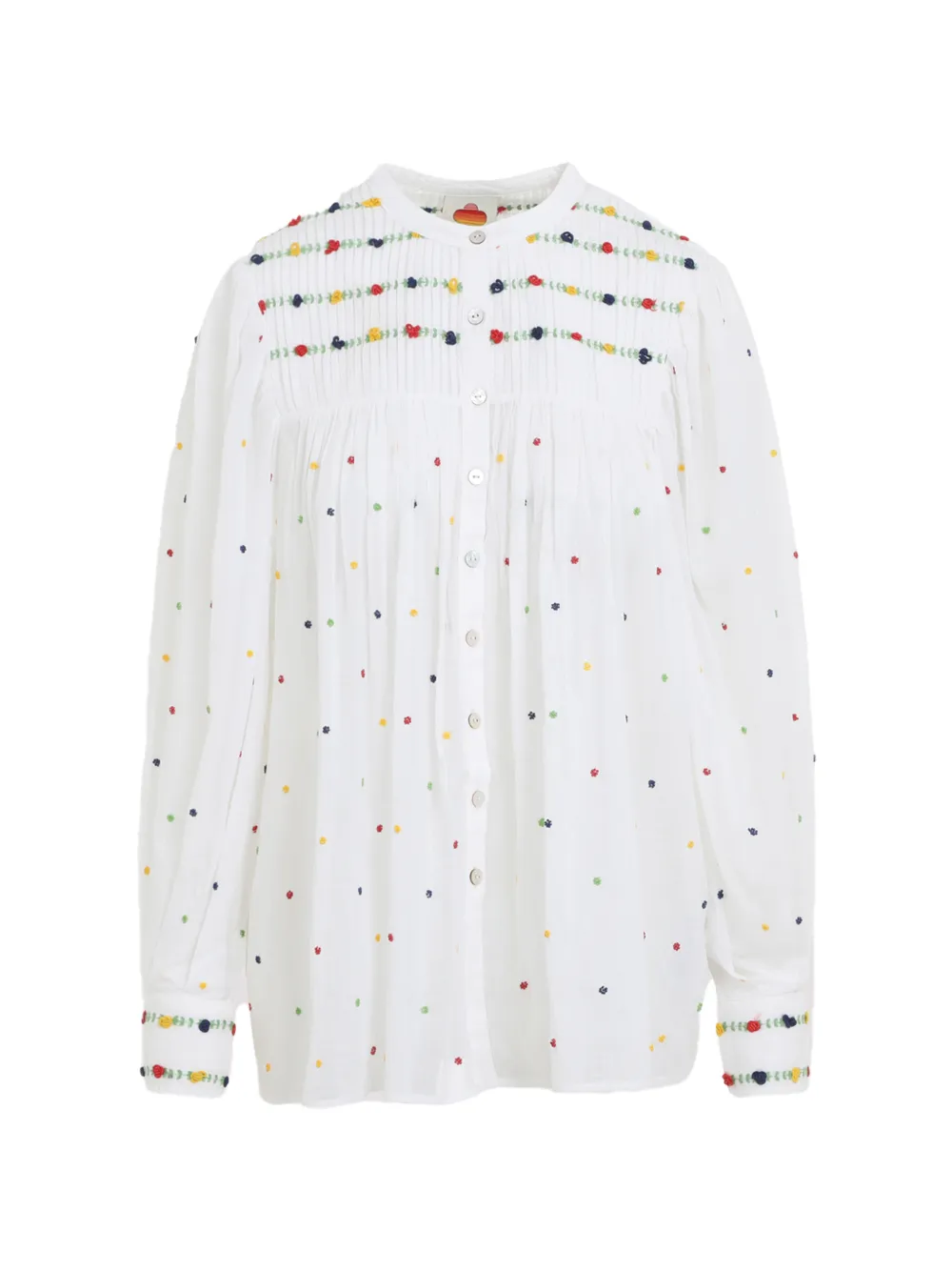 FARM Rio cotton shirt - Bianco