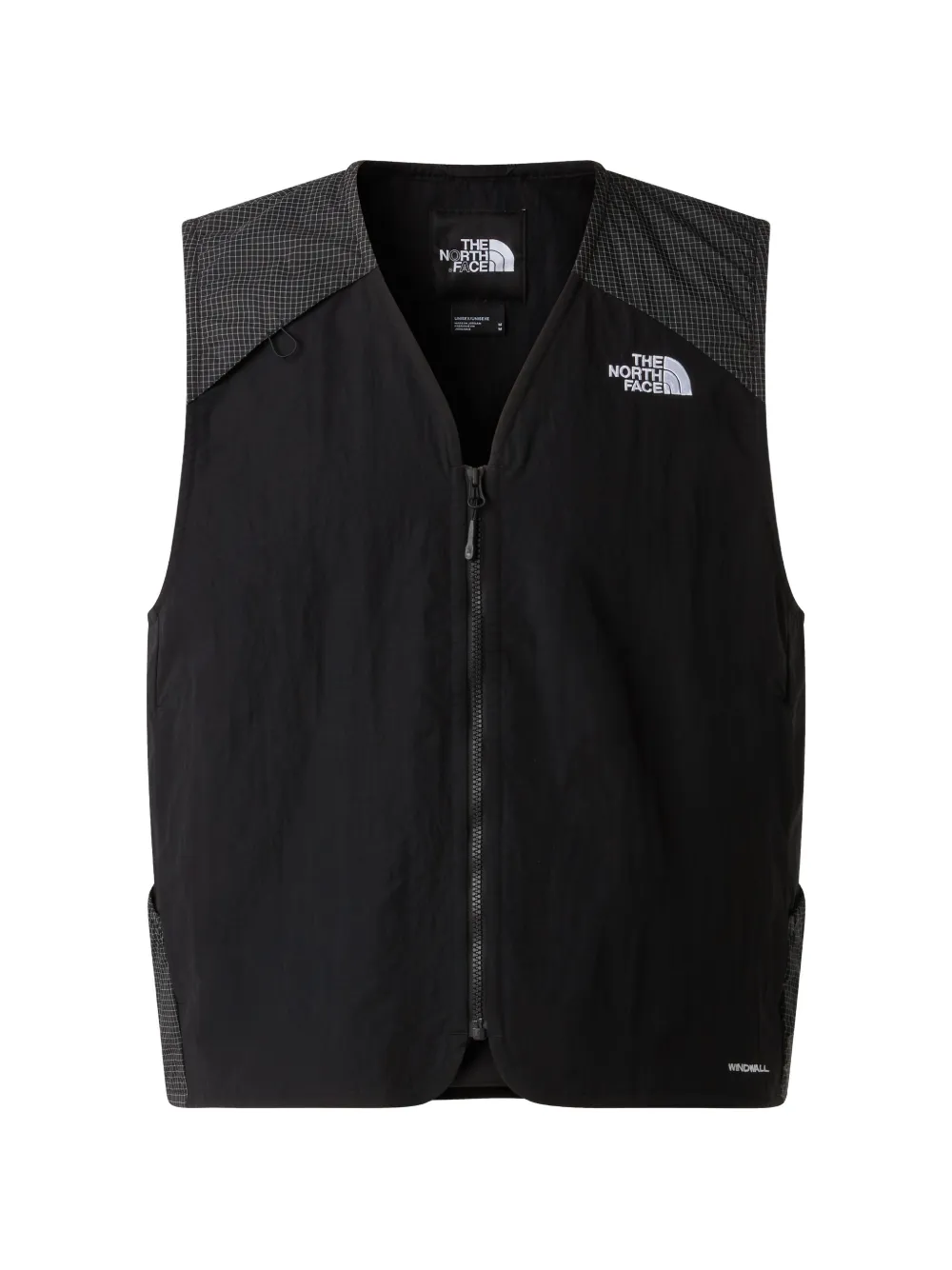 The North Face zip gilet - Schwarz
