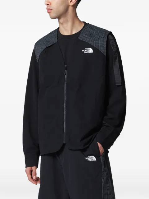 The North Face chaleco con logo estampado