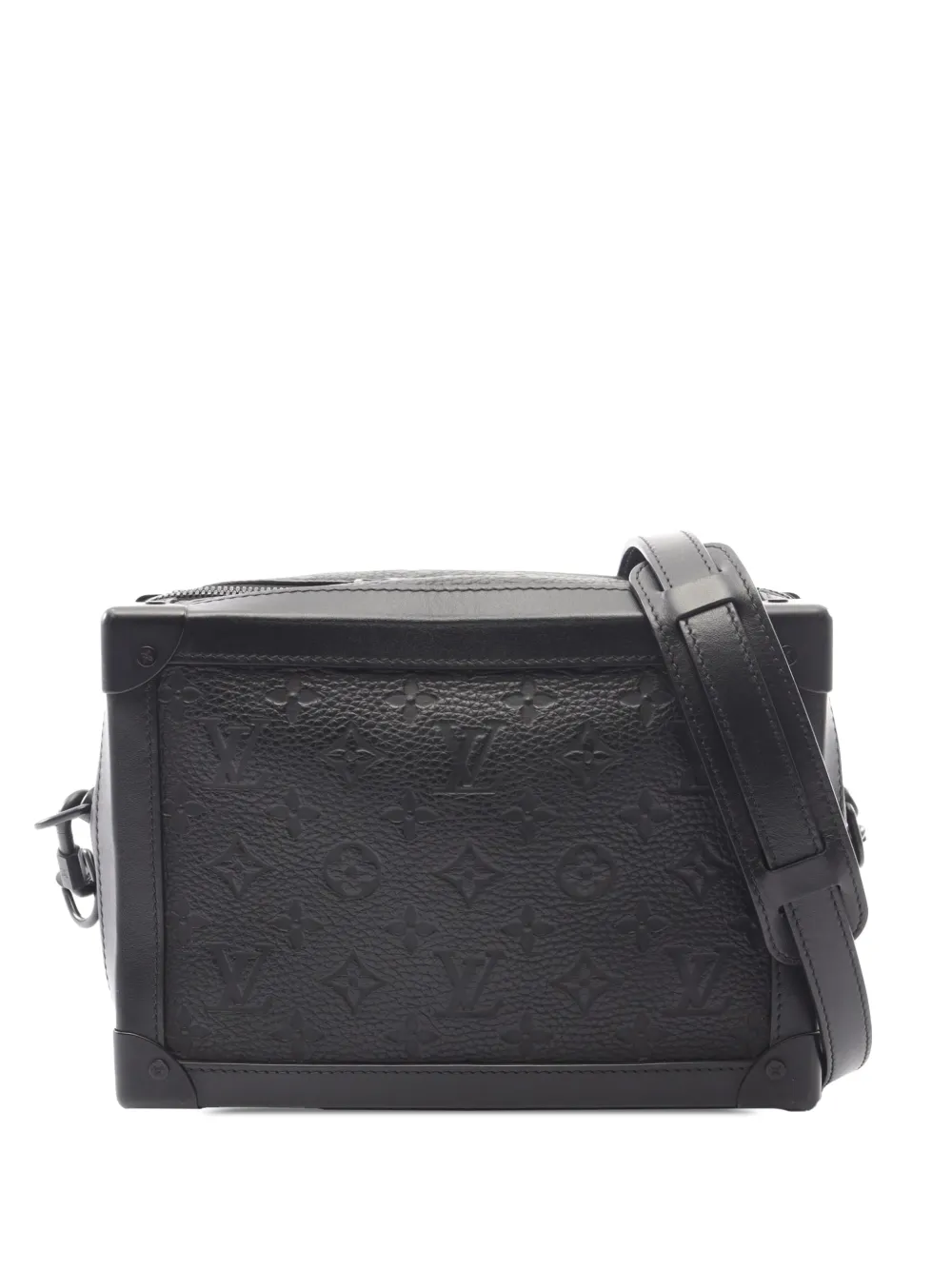 Louis Vuitton Pre-Owned 2021-2025 Monogram Taurillon Solar Ray Soft Trunk crossbody bag - Nero