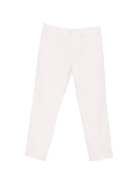 DONDUP pressed-crease turn-up trousers